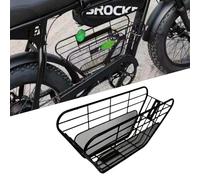 Compatible avec le porte-bagages Super73 Y1/S2 à panneau central, panier de rangement central en aluminium, installation facile, support de vélo électrique, accessoires pour le shopping, l'exercice,
