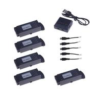 Compatible avec Le quadrirotor Q6 G6 S6 RC 3,7 V 4000 mAh, Batterie Rechargeable, pièces de Rechange