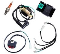 Compatible avec le régulateur de bobine d'allumage à 5 broches, redresseur de relais, bougie d'allumage pour ATV 50CC 70CC 110CC(DHQ-9)