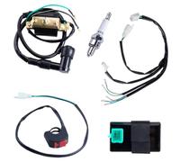 Compatible avec le régulateur de bobine d'allumage à 5 broches, redresseur de relais, bougie d'allumage pour ATV 50CC 70CC 110CC(GYB-26)