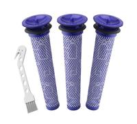 Compatible avec le remplacement du filtre V8 Compatible avec l'aspirateur sans fil Dyson V8 Animal V8 Absolute V8 Motorhead SV10 V7 Animal Fluffy(3pcs)