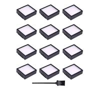 Compatible avec le rouleau de filtre Brosse latérale principale Sac à poussière Compatible avec IRobot Roomba Combo J7+ Plus Aspirateur Accessoire de remplacement Pièce (12 pièces Kit de filtre)