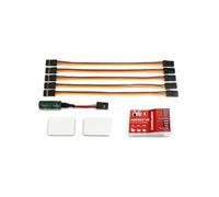 Compatible avec Le Stabilisateur Gyroscopique 6 Axes HobbyEagle A3 Pro V2, Contrôleur De Vol/Gyroscope for Avion RC À Voilure Fixe/Aile Delta, Empennage en V