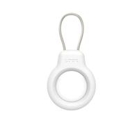 Compatible Avec Le Support Sécurisé Apple Airtag Avec Câble Métallique Blanc