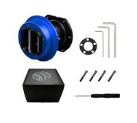 Compatible avec Le système de Fixation Rapide QR2 côté Roue, usiné CNC et anodisé Noir, dérivé du Sport Automobile, for Roues et Bases.(QR2Pro (Blue))