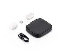 Compatible avec Le système de Microphone sans Fil DJI, Micro-Cravate à réduction de Bruit avec Enregistrement Interne, portée de 250 m(Mic 2 Transmitter W)