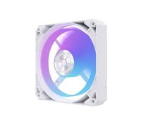 Compatible avec Le Ventilateur de boîtier W12P 12CM ARGB PWM, éclairage synchronisé, réglage Intelligent de la température, Vitesse de Rotation silencieuse de 900 à 3000 TR/Min(White ARGB)