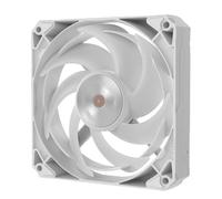 Compatible avec Le Ventilateur de boîtier W12P 12CM ARGB PWM, éclairage synchronisé, réglage Intelligent de la température, Vitesse de Rotation silencieuse de 900 à 3000 TR/Min(White)