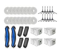 Compatible avec l'Ecovacs Deebot T50 PRO: brosse latérale principale, filtres HEPA, serpillière, sacs à poussière - Pièces détachées for aspirateur robot(A9)