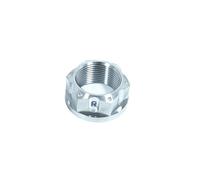 Compatible avec l'écrou de bras oscillant de l'essieu arrière en titane RTAMO M22 M24 M25 × 1,5 pas de moto(Silver,M25X1.5P)