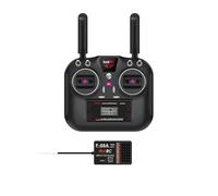 Compatible avec l'émetteur HotRC HT-8A 2.4G 8CH avec récepteur for Drone RC, Avion, Voiture, Bateau, réservoir(HT8ACR)