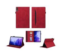 Compatible avec Lenovo Legion Y700 (Gen 5) 8,8" 2026. | Housse de protection légère antichoc avec porte-crayon, vue multi-angle(Red)