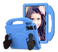 Compatible avec Lenovo Tab M10 5G/K10 Pro 5G (TB-360ZU) 10,6" 2024 - Étui de protection léger en EVA résistant aux chocs avec poignée et support pour tablette - Bleu