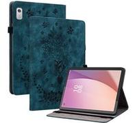 Compatible avec Lenovo Tab M9 Étui de tablette intelligente multifonctionnelle en cuir mortel avec support et emplacement pour carte-Bleu Bleu G