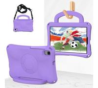 Compatible avec Lenovo Tab One 8,7"/K9 TB-305FU (2025) pour enfants, housse antichoc avec poignée convertible, coque de protection robuste en EVA légère, adaptée aux enfants, violet