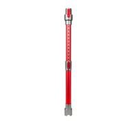 Compatible avec les accessoires d'aspirateur Dyson, tige d'extension Plus V7/V8/V10/V11, tube droit, longue tige, tube conducteur, tube métallique(Red)