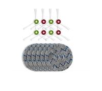 Compatible avec Les Accessoires d'aspirateur ECOVACS Deebot T20 Omni / T20 Max / T20 Pro Brosse latérale Principale Chiffon de vadrouille Filtre HEPA Sac à poussière Pièces(Gold)