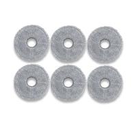 Compatible avec les accessoires d'aspirateur robot Dreame L10s Ultra Gen2 / X30 Ultra, brosse latérale principale, chiffon de nettoyage, filtre HEPA, sac à poussière, pièces de rechange(Light Grey)