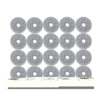 Compatible avec les accessoires d'aspirateur robot Dreame L10s Ultra Gen2 / X30 Ultra, brosse latérale principale, chiffon de nettoyage, filtre HEPA, sac à poussière, pièces de rechange(Light yellow)