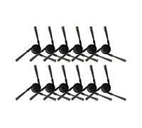 Compatible avec Les Accessoires d'aspirateur Robot Dreame MOVA P50s Ultra, Brosse latérale Principale, Tissu de vadrouille, Filtre Hepa, Sac à poussière, pièces de Rechange(Black)