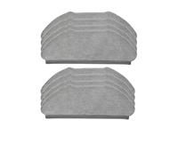 Compatible avec les accessoires d'aspirateur robot Qihoo 360 S10 X100 Max, brosse latérale principale de rechange, filtre Hepa, chiffon de vadrouille, pièces de rechange(8 mops)