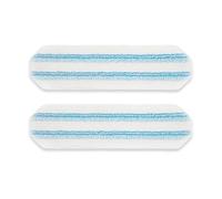 Compatible avec les accessoires de balai plat for aspirateur robot Vileda H2prO, 2 pièces de rechange for balai plat, chiffons de nettoyage des sols domestiques(Set 1)