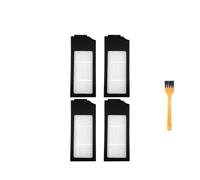 Compatible avec Les Accessoires de boîte à poussière Ecovacs Deebot X1 Omni X1 Turbo / T10 Robot Aspirateur Poubelle Filtre HEPA Pièces de Rechange de Rechange(4pcs5)