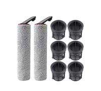 Compatible Avec Les Accessoires De Filtre Hepa À Rouleau For Aspirateurs Dreame, H14 Dual / H14 Pro / H14 / H20 Pro Plus / H20 Ultra / H30 Ultra(2 Roller+4 Filter)