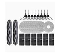 Compatible avec Les Accessoires Dreame L10s Ultra Gen2, Brosse latérale Principale en Caoutchouc, Chiffon de Nettoyage, Sac à poussière, Filtre, pièces de Rechange for aspirateur Robot(26 Pcs)