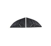 Compatible avec les accessoires extérieurs Changan Avalon 07 2024 2025, stores de lunette arrière, persiennes latérales, couvercle de lunette arrière, pièces de pelle(Bright Black 2PCS)