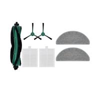 Compatible avec Les Accessoires for aspirateurs iRobot Roomba Combo Essential Y0110, Y0112, Y0140 et Roomba Vac Essential Q0110 et Q0120, Rouleau, Brosse, Filtre, tampons de Nettoyage(Combination 1)
