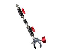 Compatible avec Les Accessoires for caméras DJI - Support à Bras articulé Double rotule, Fixation de caméra réglable(Two Arm)