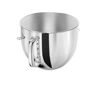 Compatible Avec Les Accessoires For Robot Pâtissier KitchenAid De 6 Pintes : Fouet, Crochet Pétrisseur Et Palette.(Stainless steel bowl)