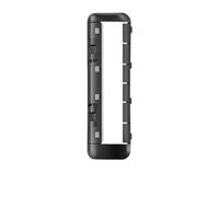 Compatible avec Les Accessoires, Serpillères, Consommables, Filtres HEPA, Brosses Latérales Et Brosses À Rouleaux Dreame W10S/PRO(1blackrubberbrushcover)