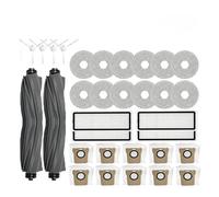 Compatible avec les accessoires Xiaomi Mijia Omni 1S B101CN B116 X10+, compatible avec les pièces de sac à poussière Dreame L10s Ultra / S10 Pro, brosse latérale principale et filtre(2B4S12M4F10D)