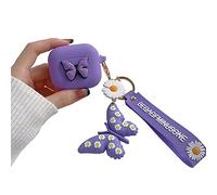 Compatible avec Les AirPods 3ème génération 2021, Motif Papillon, Mignon 3D Dessin animé Mignon Coque de Protection en Silicone pour Enfants Adolescentes Filles Femmes pour AirPods 3 étui Papillon