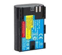 Compatible avec Les appareils Photo Canon EOS 5D, 5D2, 5DS R Mark II, 2, III, 3, 6D, 60D, 60DA, 7D, 7D2, 7DII, 70D et 80D ; Batterie LP-E6 avec Chargeur LCD(1 Pcs Battery)