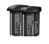 Compatible avec Les Appareils Photo Canon EOS R3, 1DX Mark II, 1DS Mark III, 1D Mark III, 1D Mark IV Et 1DX. Chargeur/Batterie LP-E19.(2 Battery)