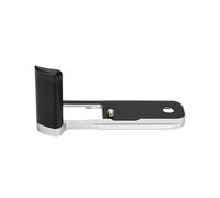 Compatible avec Les appareils Photo Fujifilm X100VI, poignée en métal, Support en L avec Plaque à dégagement Rapide(Silver)