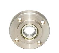 Compatible avec les applications à montage direct, ensemble de siège de palier simple à bride et logement rond(6204ZZ-20-20)