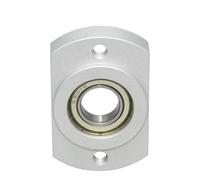 Compatible avec les applications à montage direct, ensemble de siège de palier unique à bride et logement compact(6800ZZ-10-10)