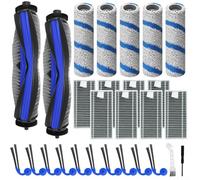 Compatible avec les aspirateurs Deebot X11 - Brosse principale - Filtre à franges - Compatible avec les modèles OmniCyclone X11 Pro X11 Series - Aspiration améliorée - Nettoyage efficace - Kit