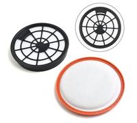 Compatible avec les aspirateurs Dirt Devil DD2650-1 DD2651-0 DD2651-1 DD2720 2620001 2620002. Ensemble de filtres ronds.