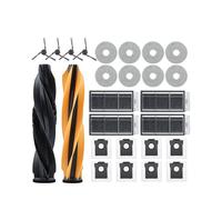 Compatible avec Les aspirateurs Dreame X50 Ultra/L50 Ultra/L40s Pro Ultra/Mova V50 Ultra, kit d'accessoires, filtres, Sacs à poussière et pièces remplaçables(Red)