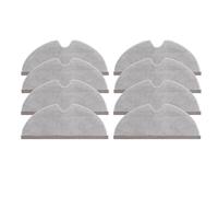 Compatible avec les aspirateurs Roborock S5, S6, S50, S55, E20, E25, E35, E4, E5, filtre de réservoir d'eau 3 en 1 et ensemble de chiffons de nettoyage(8PCS mop cloth)