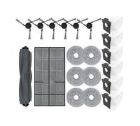 Compatible avec les aspirateurs robots Dreame X40 Ultra, L40 Ultra, MOVA, P50 Pro Ultra, P10 Pro Ultra, brosse latérale principale, pièces de rechange et accessoires(Set-3)