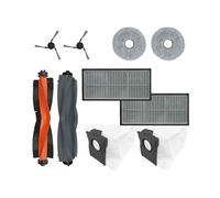 Compatible avec les aspirateurs robots Dreame X40 Ultra, L40 Ultra, MOVA, P50 Pro Ultra, P10 Pro Ultra, brosse latérale principale, pièces de rechange et accessoires(Set-11)