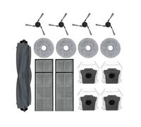 Compatible avec les aspirateurs robots Dreame X40 Ultra / L40 Ultra, MOVA P50 Pro Ultra / P10 Pro Ultra, filtre et sac à poussière(Set 2)