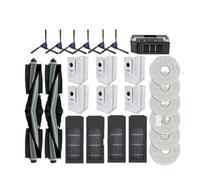 Compatible Avec Les Aspirateurs Robots Ecovacs, Deebot, X2 Omni/Pro, Accessoires, Rouleau, Brosse Latérale Principale, Filtre, Serpillière, Sac À Poussière. Pièces Détachées(25pcs b)