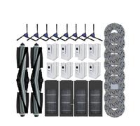 Compatible Avec Les Aspirateurs Robots Ecovacs, Deebot, X2 Omni/Pro, Accessoires, Rouleau, Brosse Latérale Principale, Filtre, Serpillière, Sac À Poussière. Pièces Détachées(30pcs a)